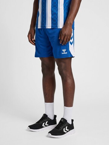 Hummel Loosefit Sportbroek 'Match' in Wit: voorkant