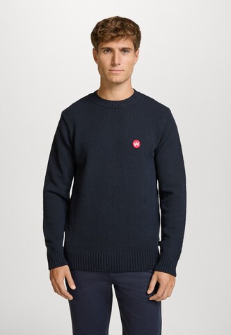 Pull-over 'KSGreyson' Kronstadt en bleu : devant