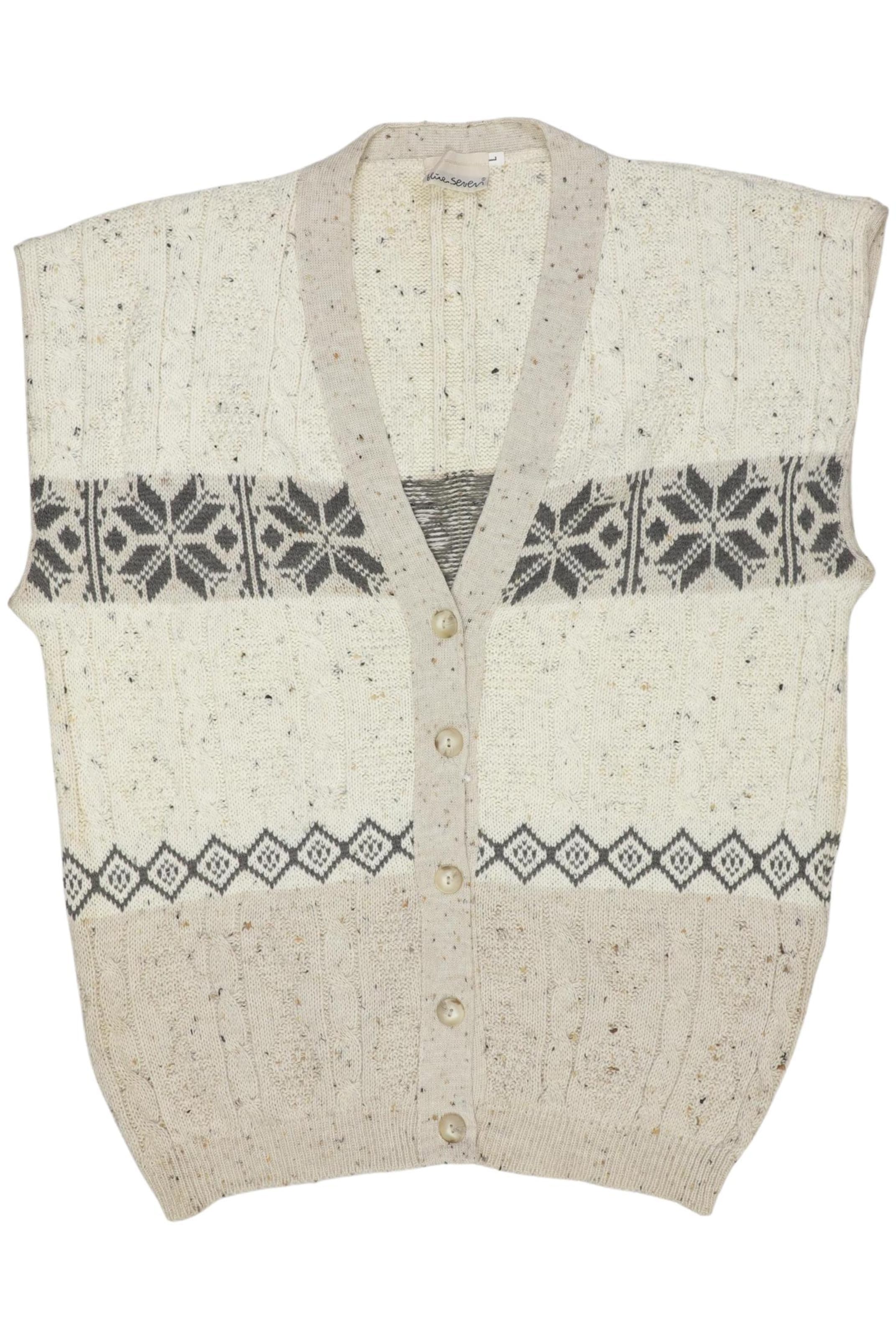 BLUE SEVEN Vest in L in Beige: front