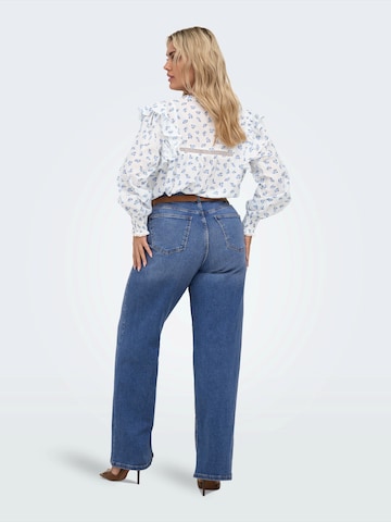 Loosefit Jean ONLY Carmakoma en bleu