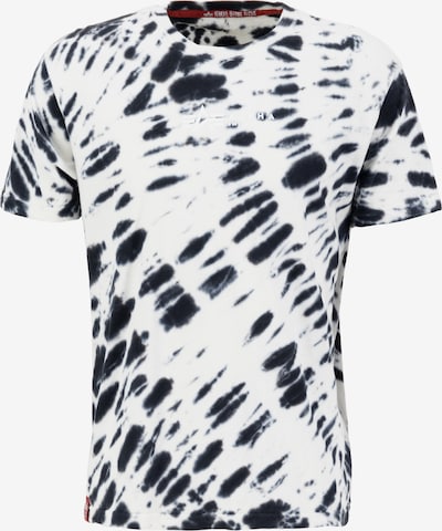 ALPHA INDUSTRIES Shirt in Black / White, Item view