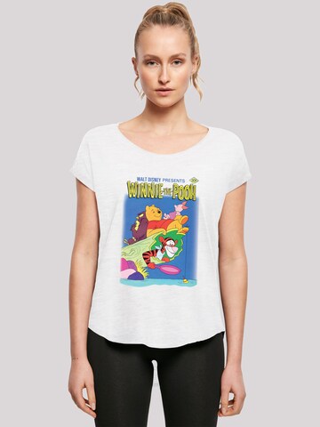 F4NT4STIC Shirt 'Winnie The Pooh' in Wit: voorkant
