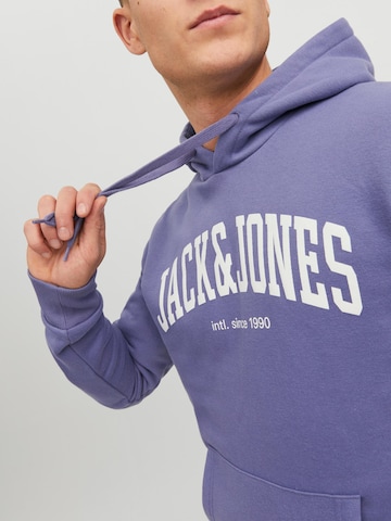 JACK & JONES Sweatshirt 'Josh' in Lila