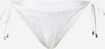 Seafolly Bikini Bottoms in White: front