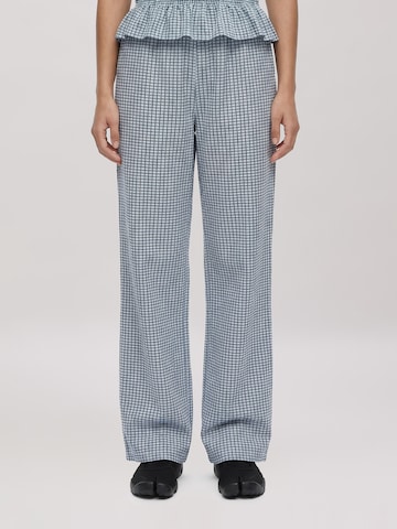 EDITED Ohlapna forma Hlače 'Isobel' | modra barva