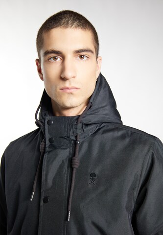 TUFFSKULL - Casaco de inverno 'Arctic' em preto