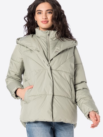 ABOUT YOU Between-Season Jacket 'Leia' in Green: front