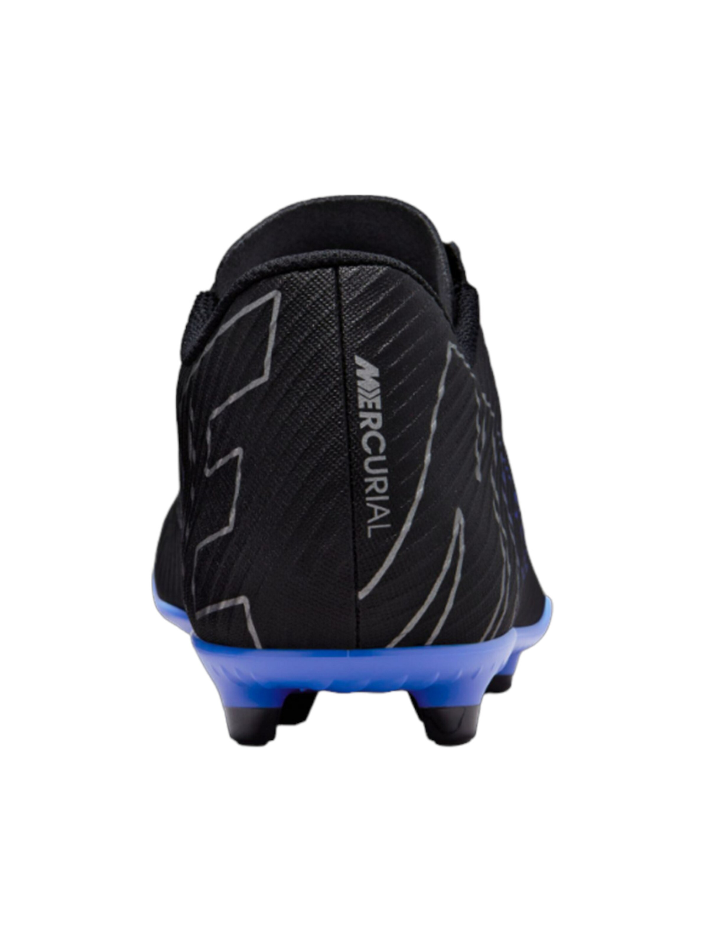 Ghete de fotbal de la NIKE pe negru