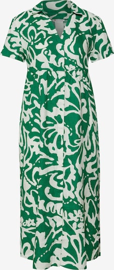 STREET ONE Kleid in grün / weiß, Produktansicht