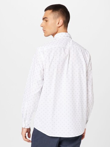 UNITED COLORS OF BENETTON Regular fit Button Up Shirt in White