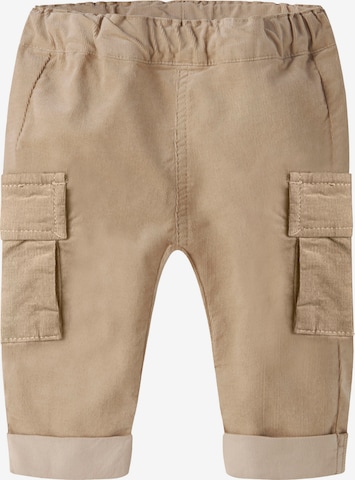NAME IT Tapered Broek 'NBMBen Bow' in Bruin: voorkant