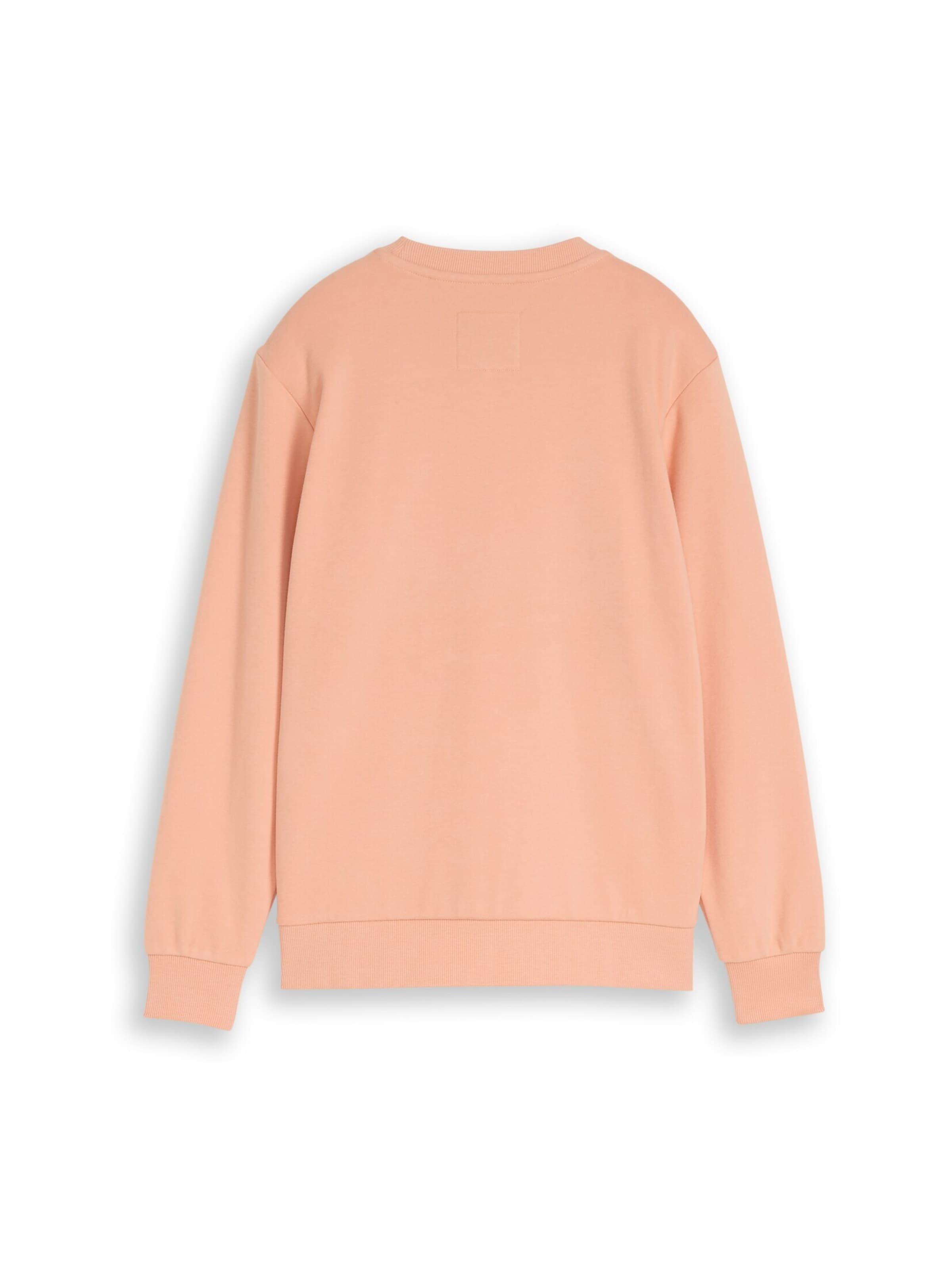 TOM TAILOR Sweatshirt in Orange
