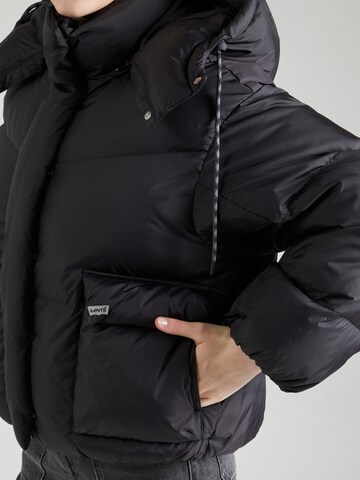 LEVI'S ® Winter jacket 'WESTERN BUBBLE SHORTY' in Black