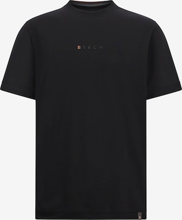 Boggi Milano Shirt 'B Tech' in Zwart: voorkant