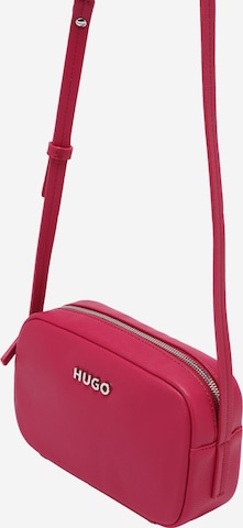 HUGO Red - Mala de ombro 'Chris' em rosa: frente