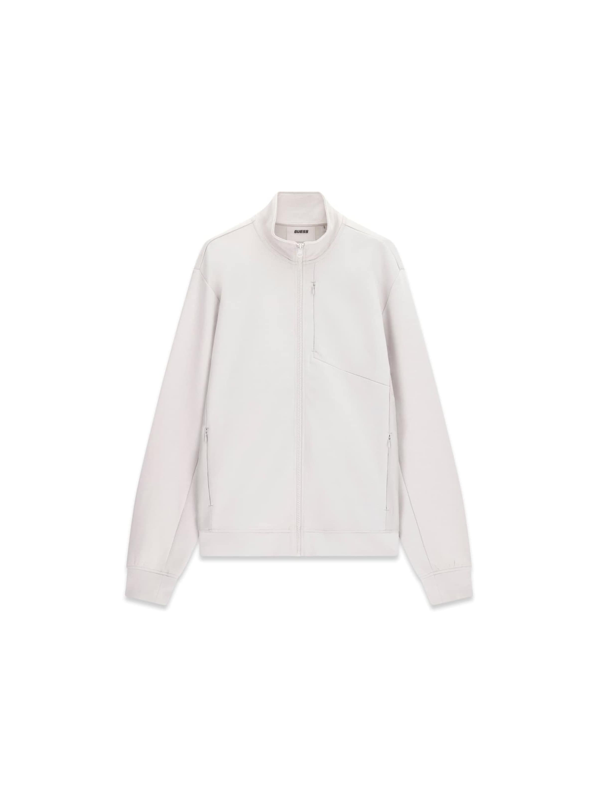 GUESS Zip-Up Hoodie in XS in Light grey, Item view