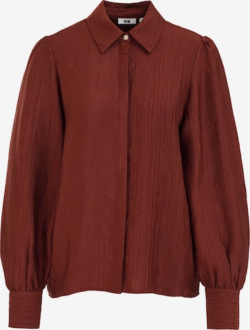 WE Fashion Bluse in Rot: Vorderseite