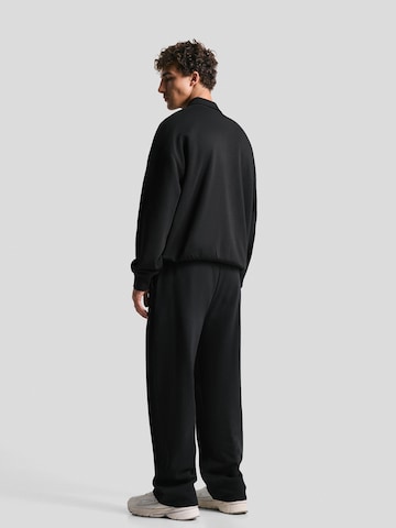 Sweat-shirt Bershka en noir