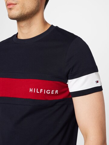 TOMMY HILFIGER - Camisa em azul