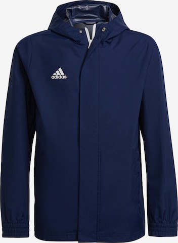 ADIDAS PERFORMANCE Athletic Jacket 'Entrada' in Blue: front