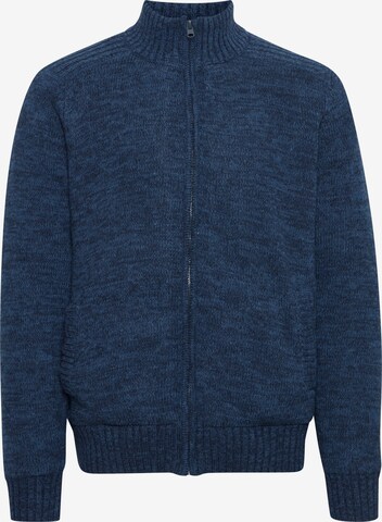 BLEND Knit Cardigan in Blue: front