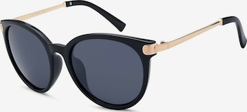 styleBREAKER Sonnenbrille 'Cat-Eye Sonnenbrille' in Grau: Vorderseite
