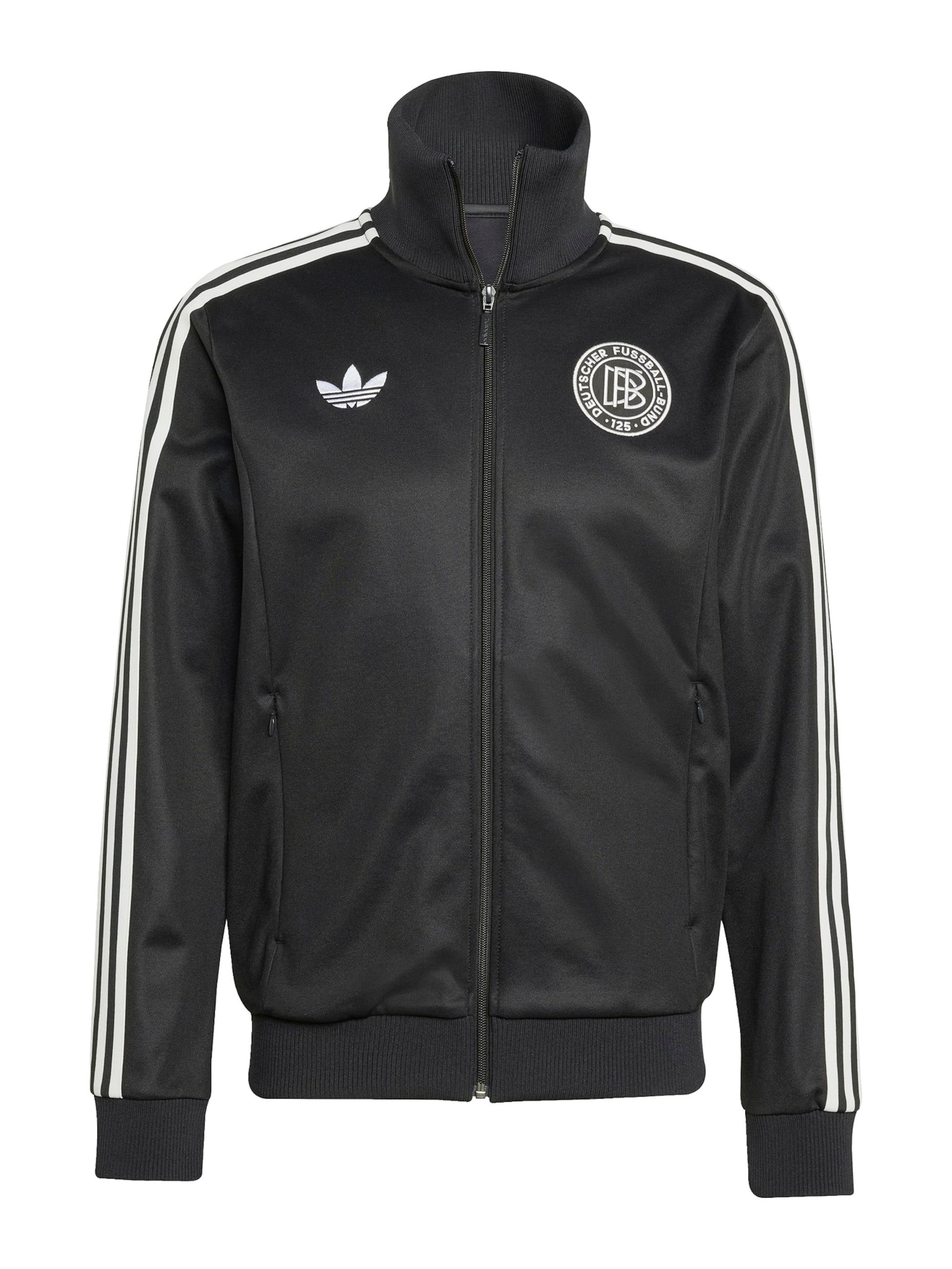 ADIDAS PERFORMANCE Trainingsjacke 'DFB Anniversary' in Schwarz: Vorderseite