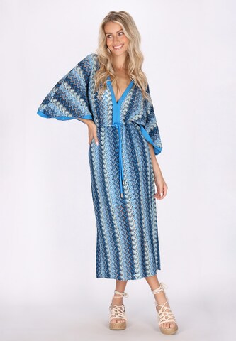 IZIA Summer dress in Blue: front