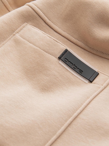 Ombre Regular Sports trousers in Beige