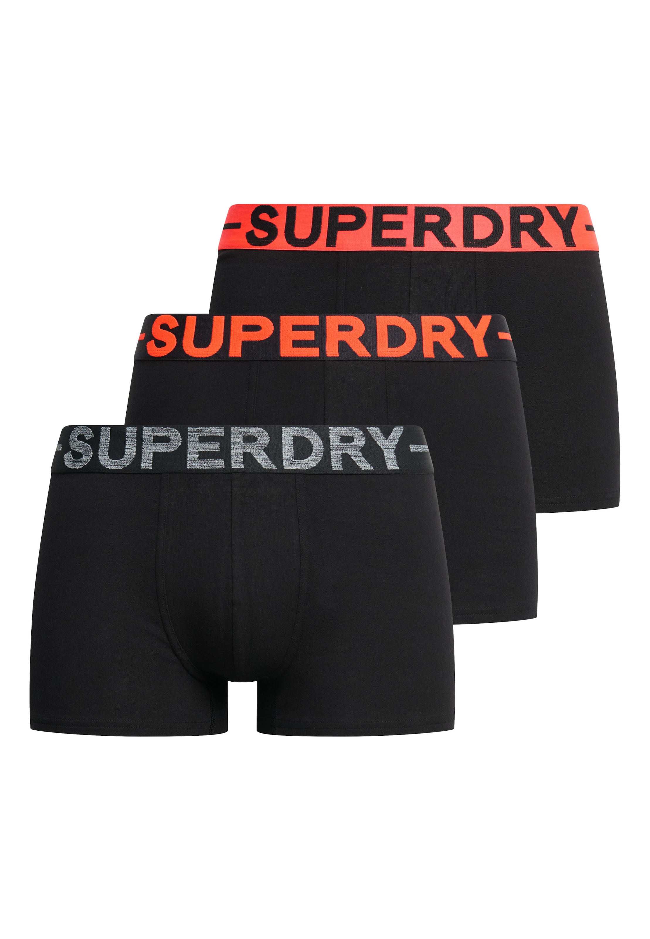 Superdry & Co Boxer shorts in Black: front