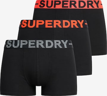 Superdry & Co Boxer shorts in Black: front