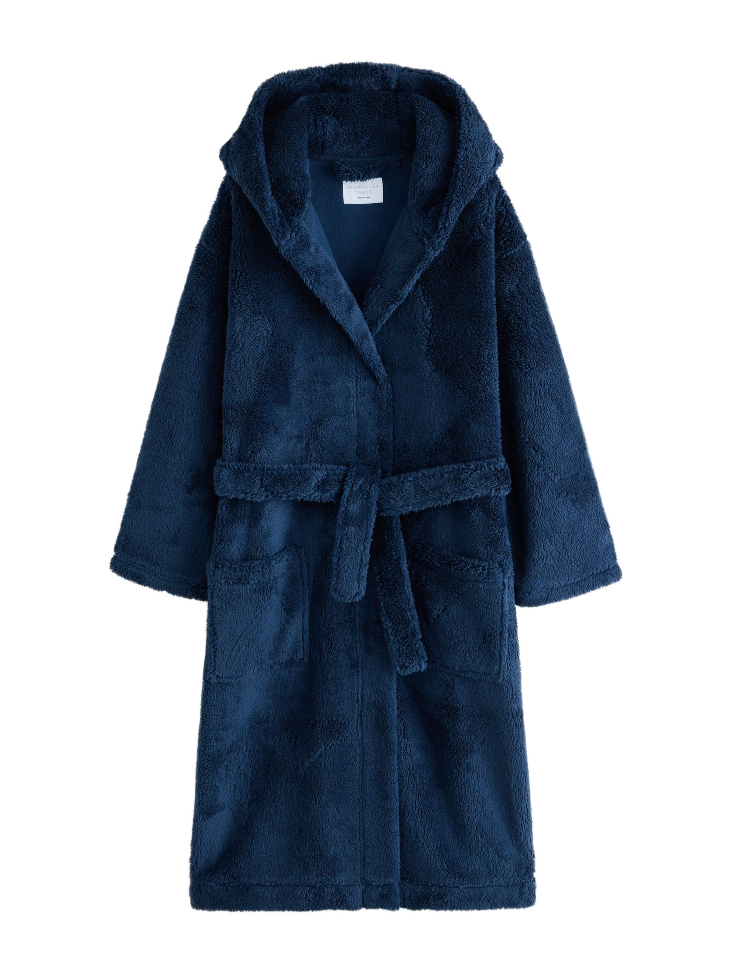 Peignoir Next en bleu : devant