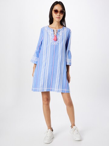 Zwillingsherz Košilové šaty 'Amanda' – modrá