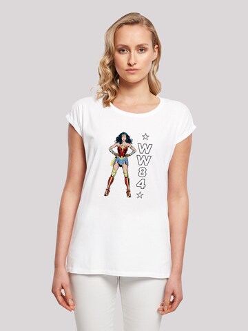 F4NT4STIC T-Shirt 'DC Comics Wonder Woman 84 Standing' in Weiß: Vorderseite