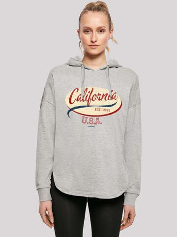 F4NT4STIC Sweatshirt 'California' in Grijs: voorkant