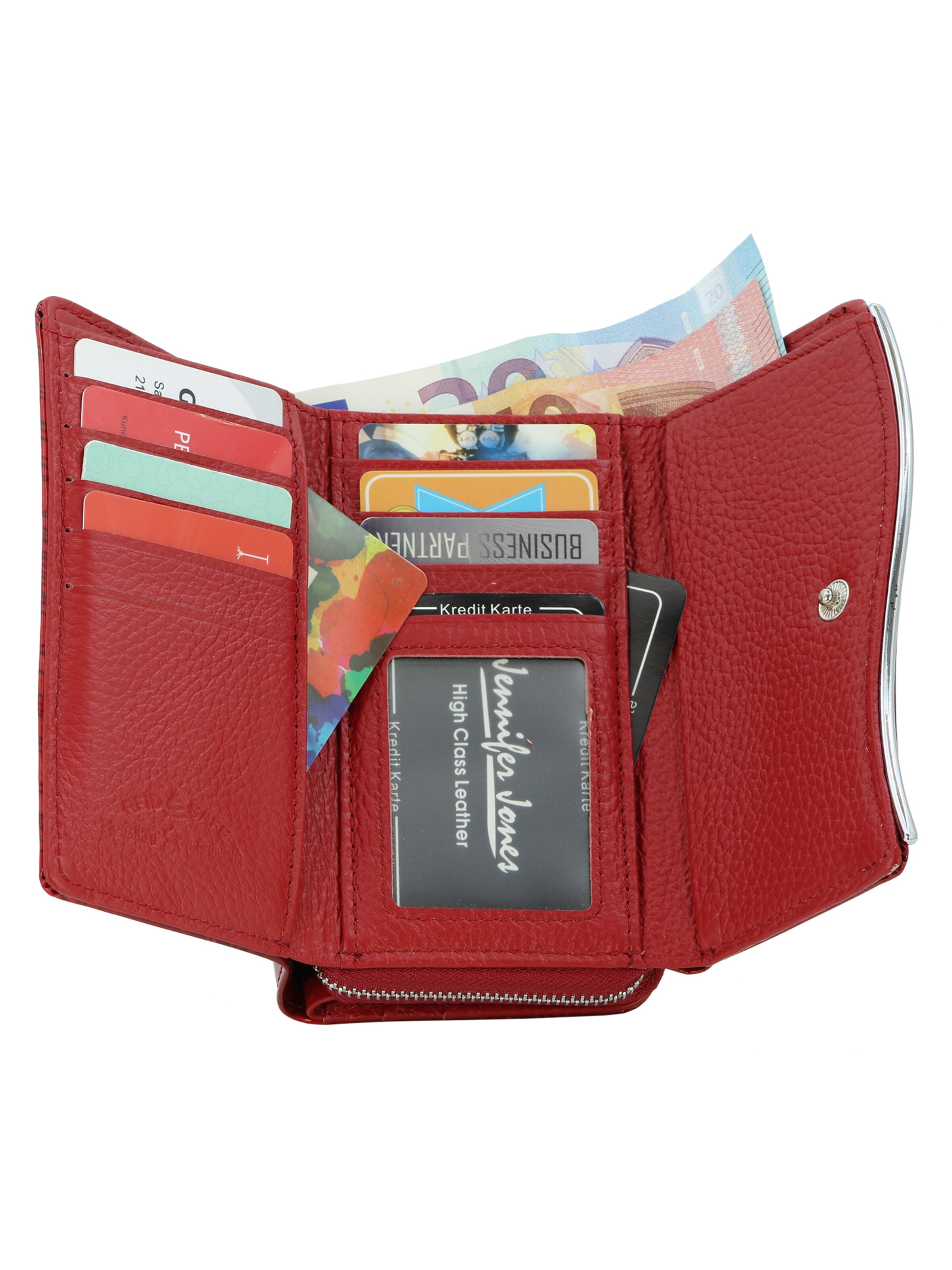 Jennifer Jones Wallet in Red
