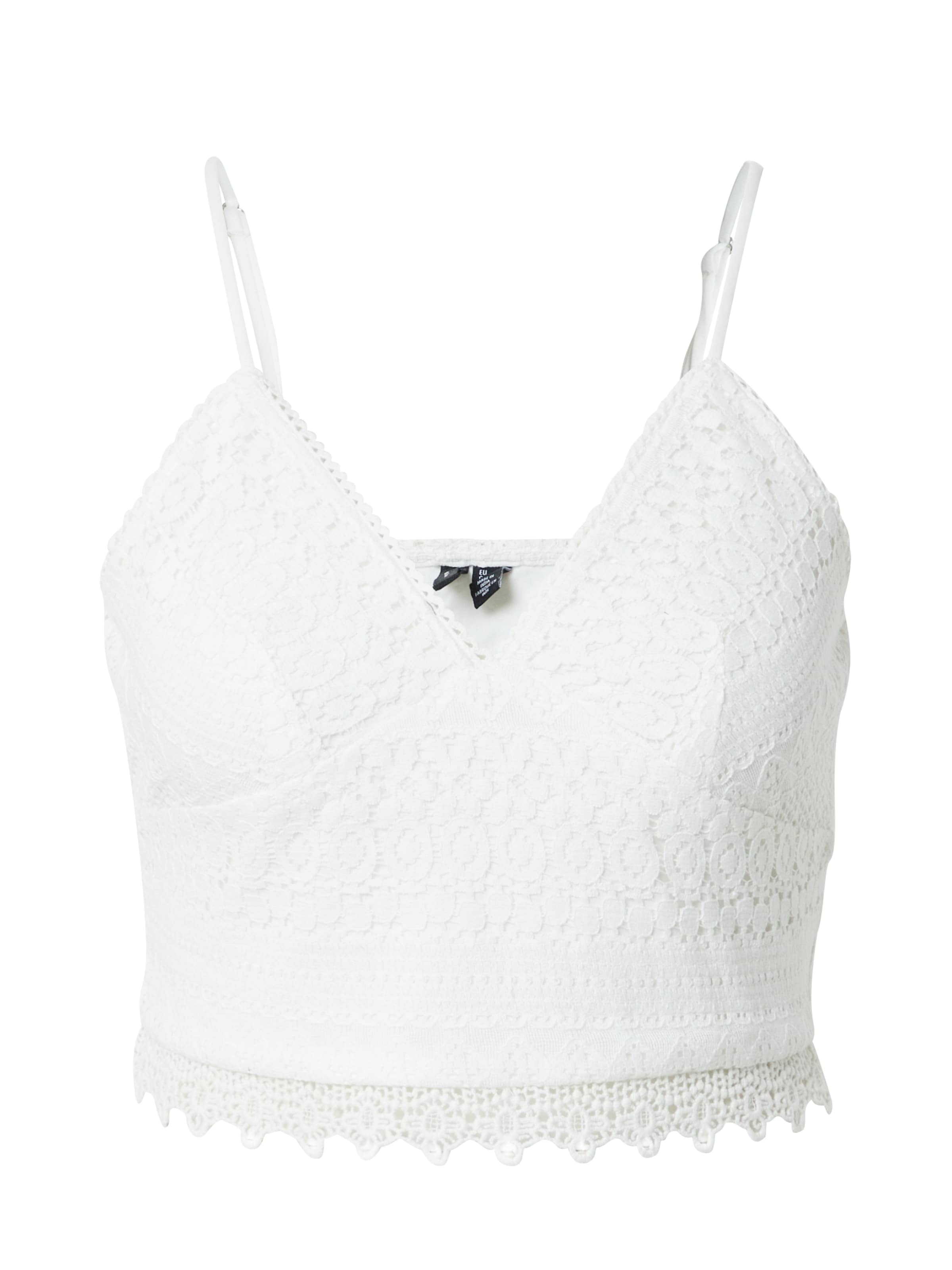 Top 'Honey' di VERO MODA in bianco: frontale