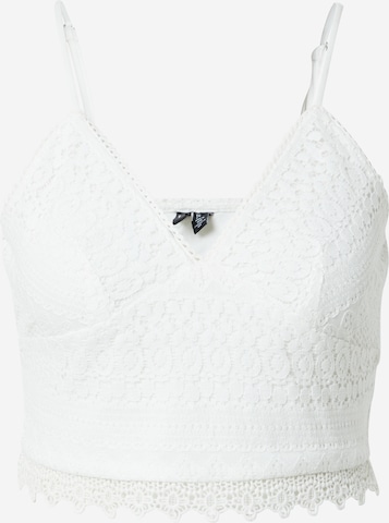 VERO MODA Top 'HONEY' in Wit: voorkant