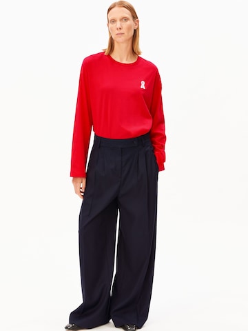 ARMEDANGELS Wide leg Trousers in Blue