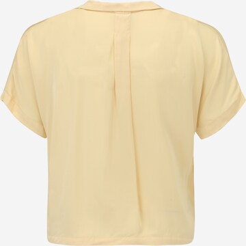 ETAM Pajama Shirt 'PRIYA' in Yellow