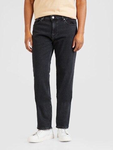 Tommy Jeans Regular Jeans 'RYAN STRAIGHT' i svart: framsida