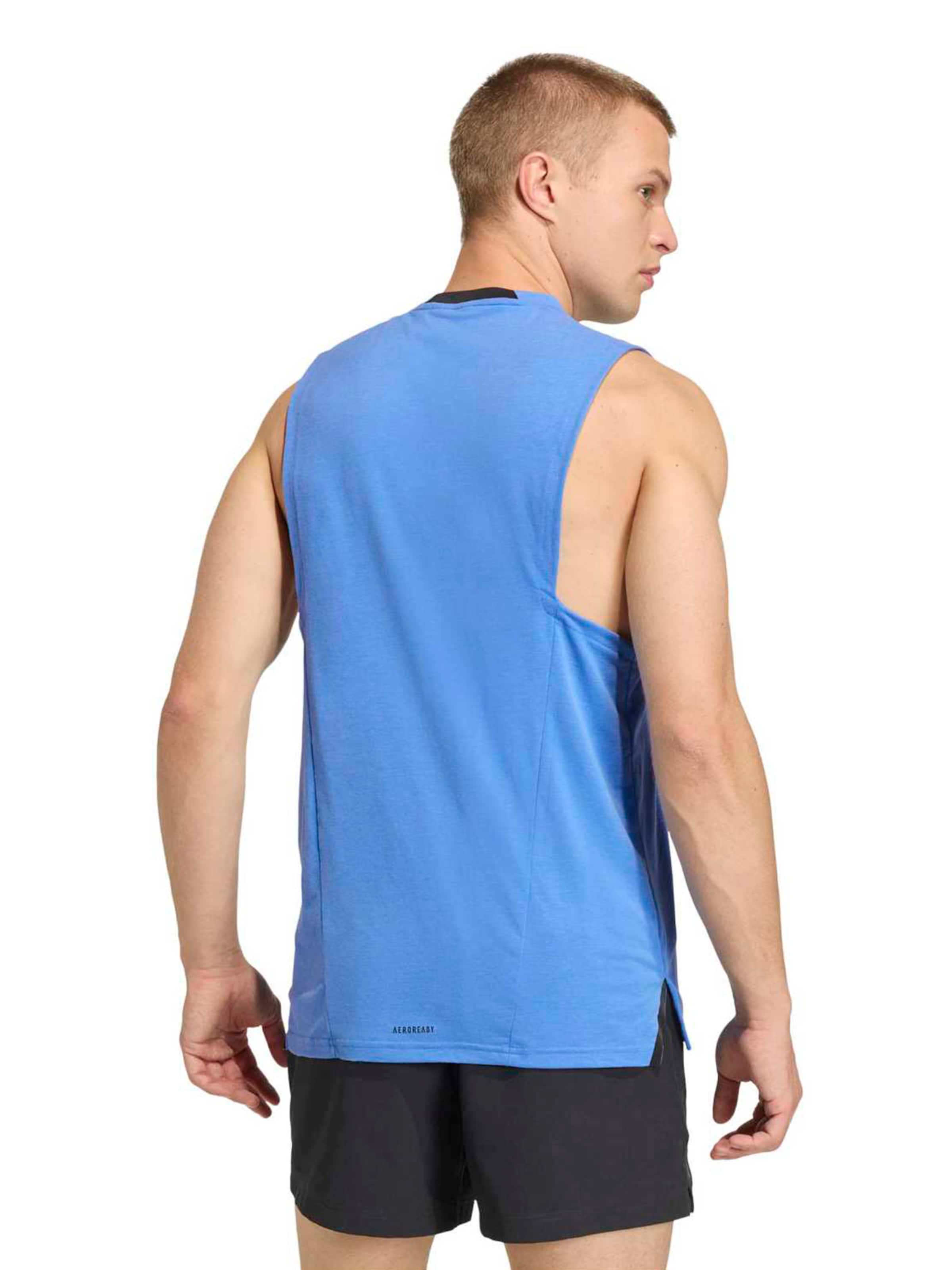 ADIDAS PERFORMANCE Toiminnallinen paita 'Designed for Training' värissä sininen