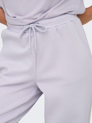 ONLY PLAY Tapered Sports trousers in Purple