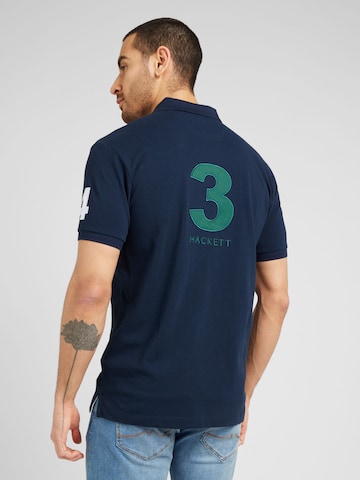 Hackett London T-shirt 'HERITAGE' i blå