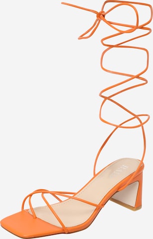 Sandalo con cinturino 'AZUNA' di Raid in arancione: frontale