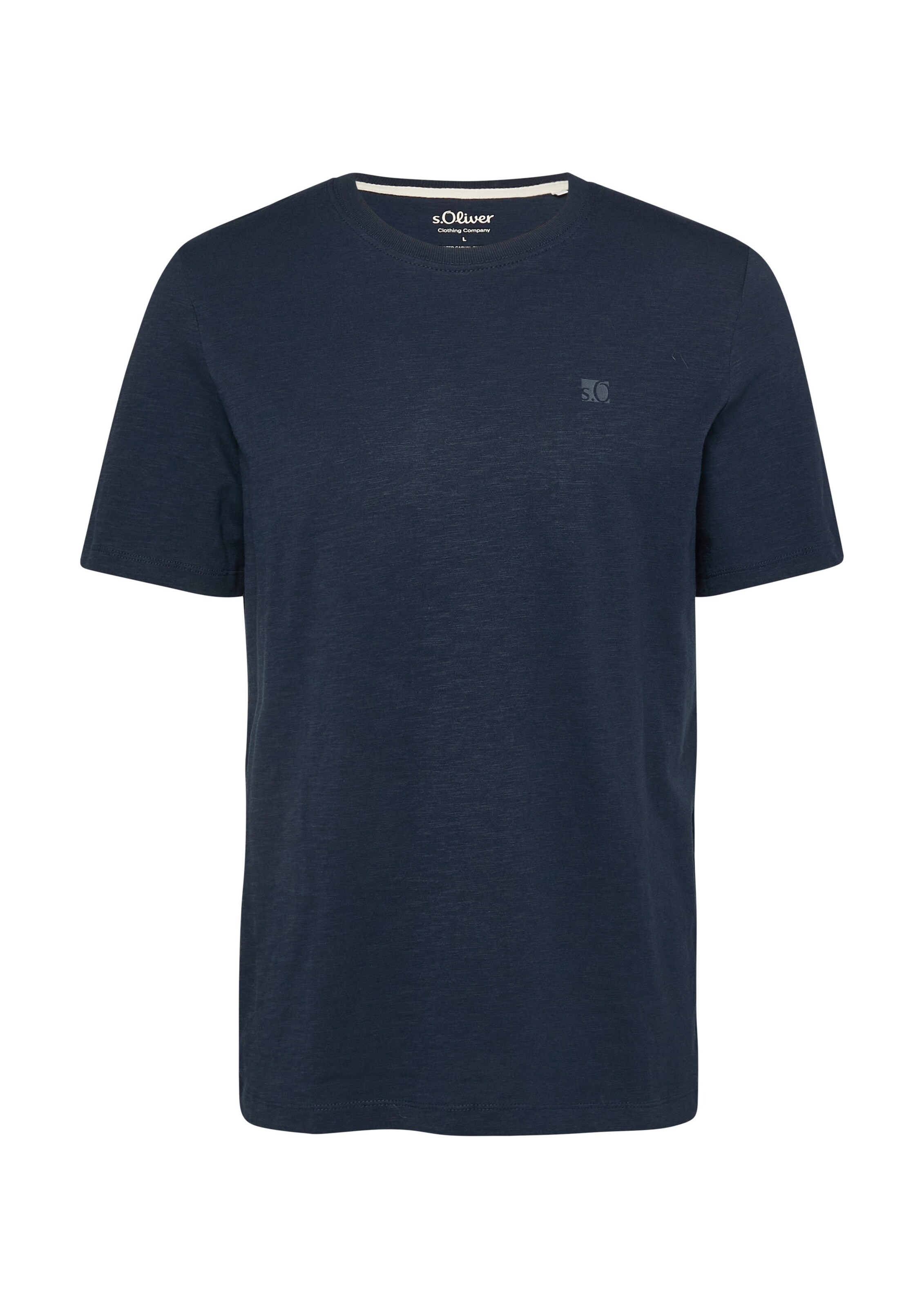 s.Oliver Shirt in Blauw: voorkant