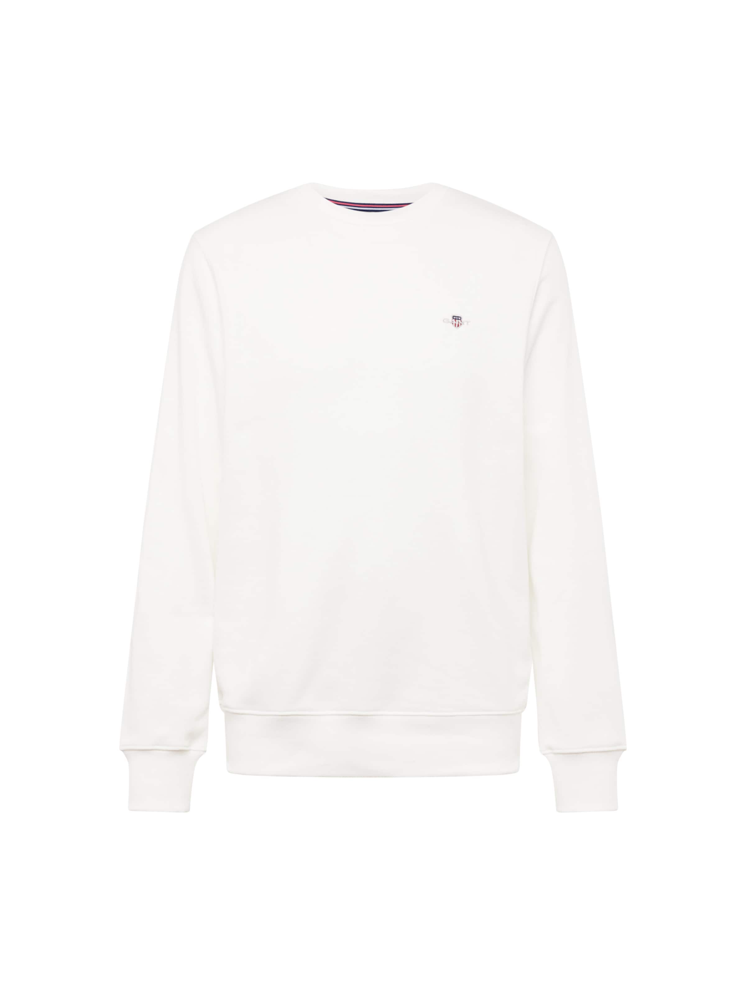 GANTSweater majica - bijela boja: prednji dio