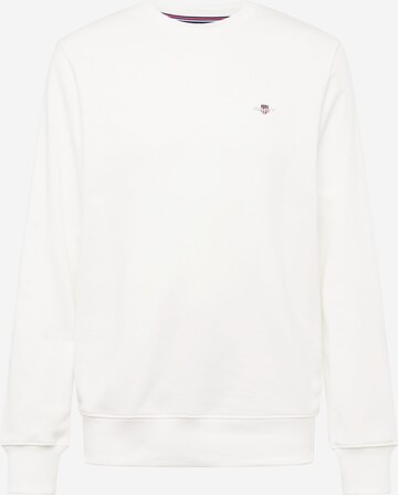 GANT - Sudadera en blanco: frente