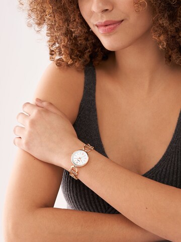 FOSSIL Analog watch 'Carlie' in Gold