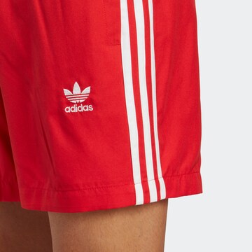 ADIDAS ORIGINALS Badeshorts in Rot